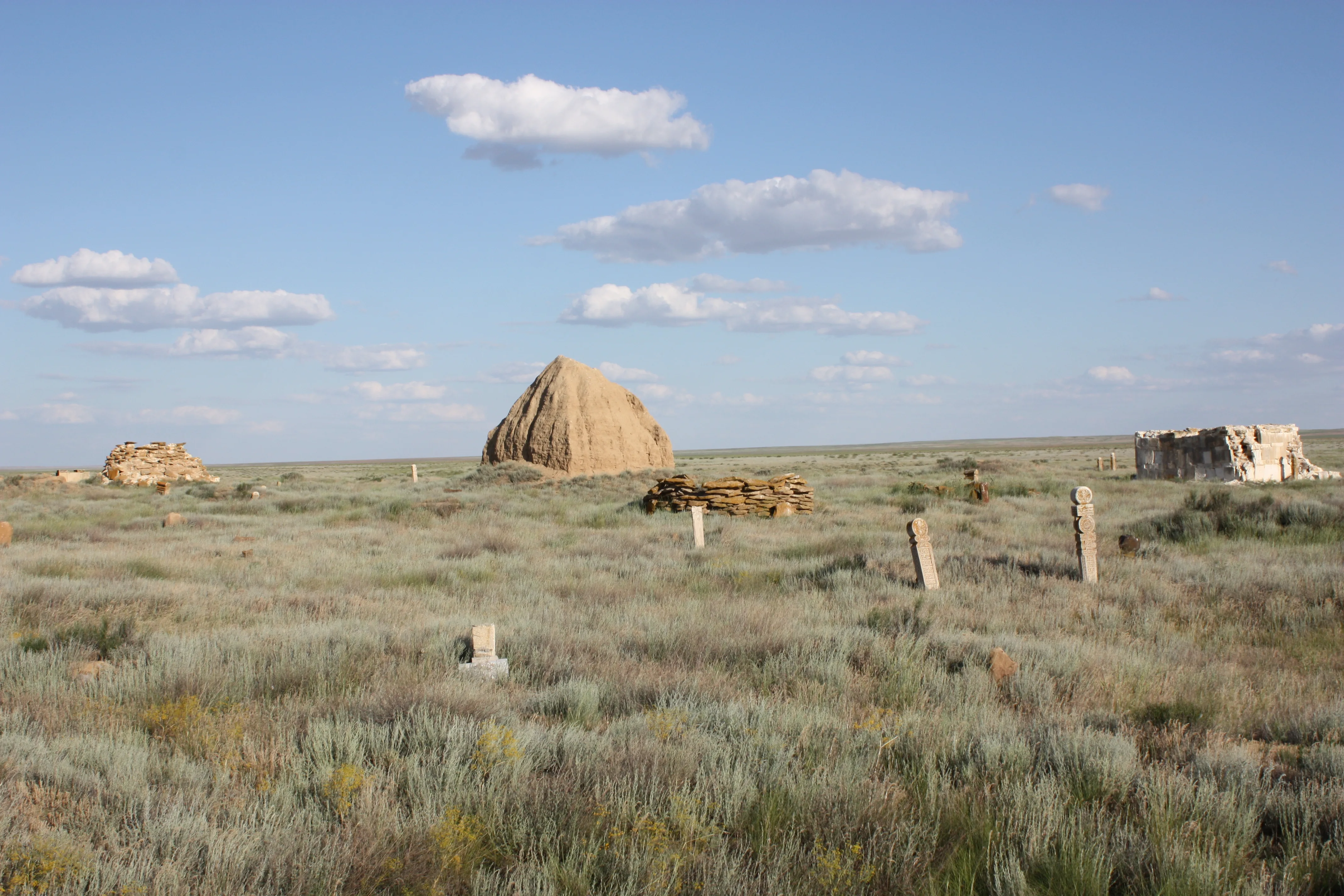 Daumshar Necropolis: Mausoleums, Saganatams, Qulpytases, and Small Architectural Forms