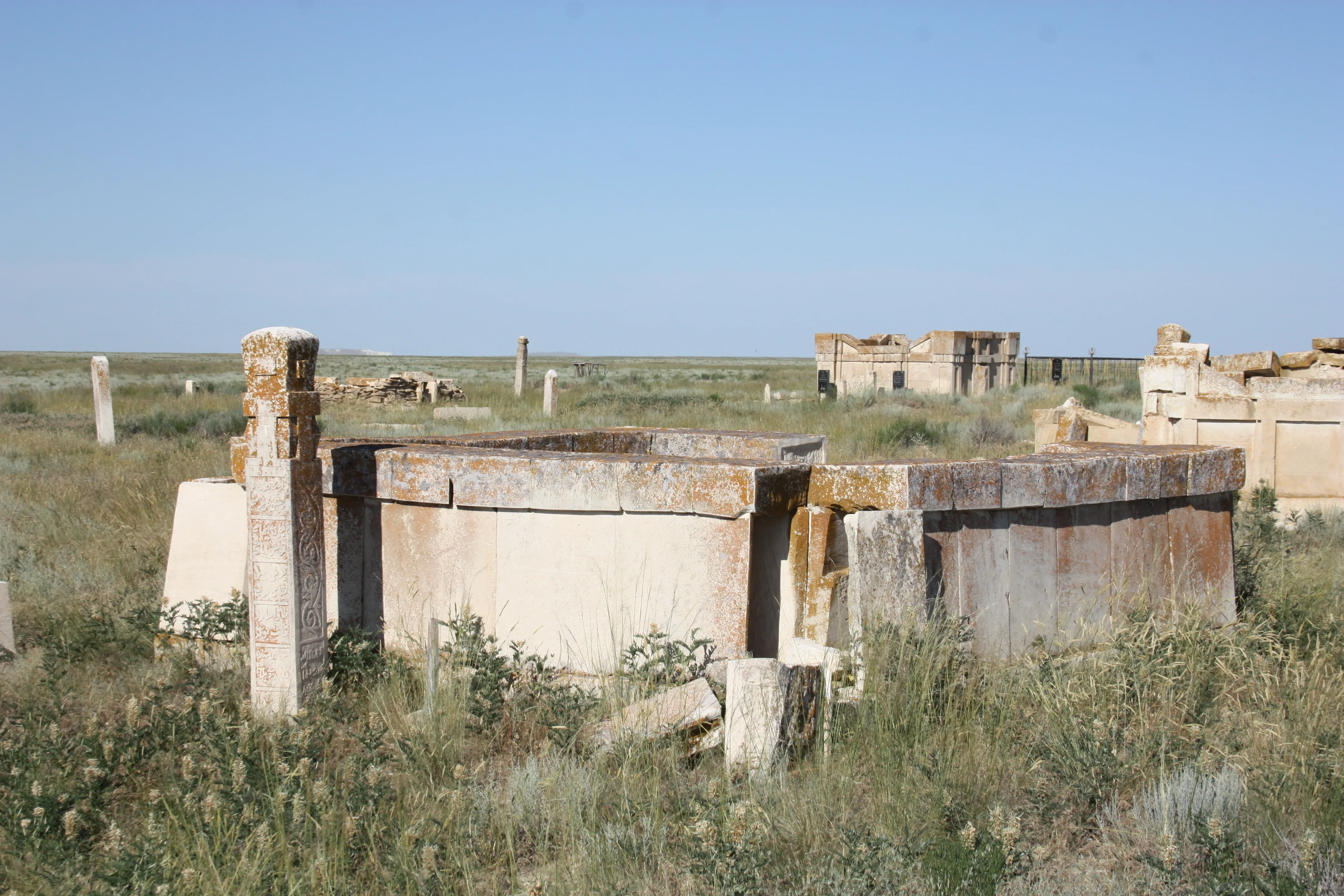 Karasakal Necropolis: Mausoleum, Saganatam, Qulpytas, and Small Architectural Forms