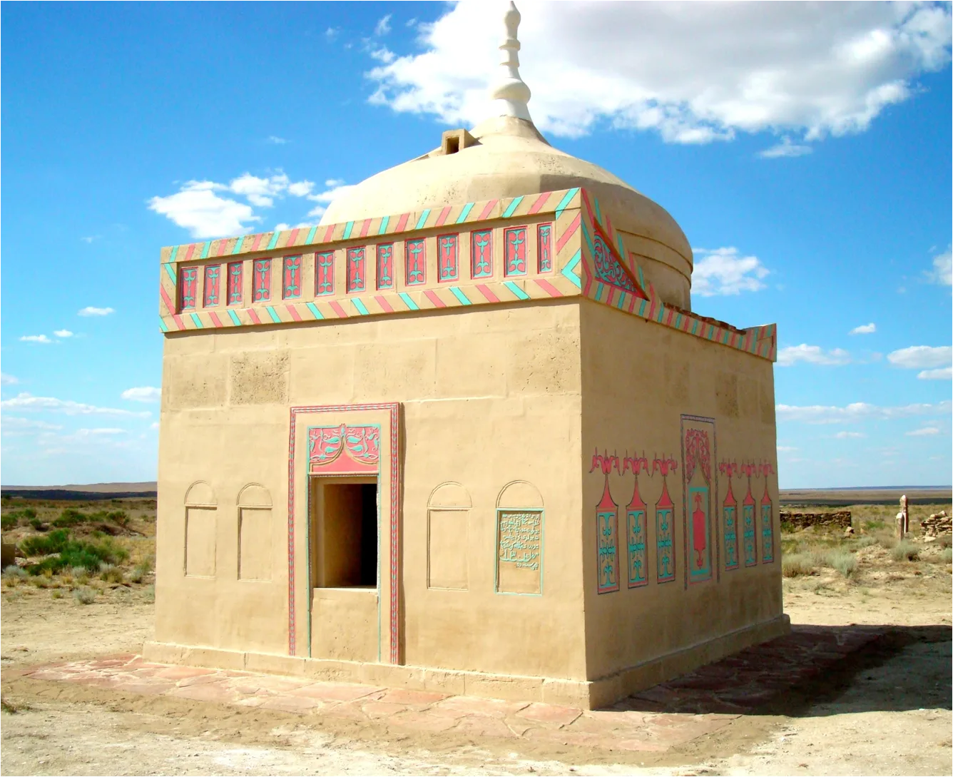 Karasakal Necropolis: Mausoleum, Saganatam, Qulpytas, and Small Architectural Forms