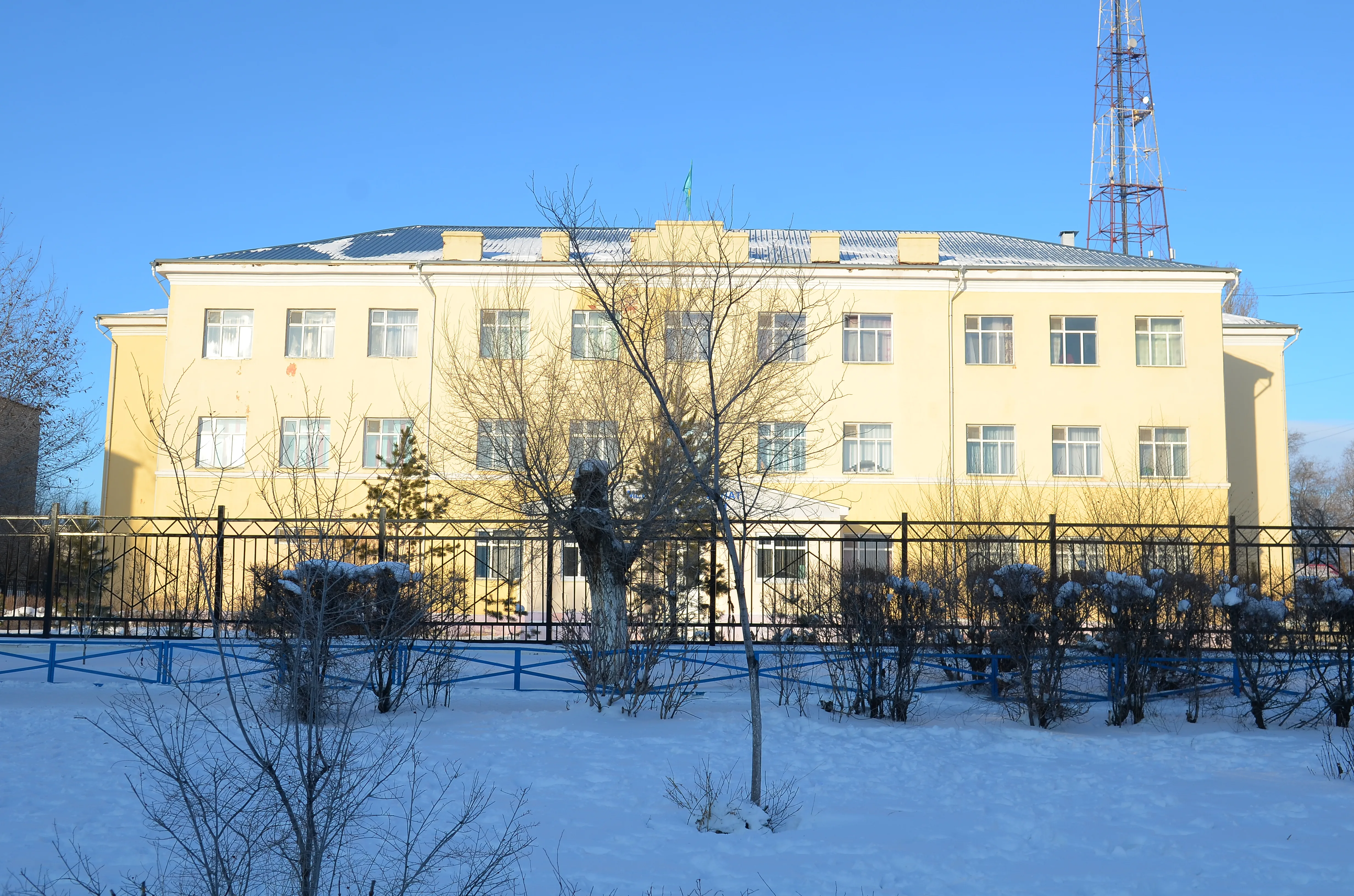 Building of the Headquarters Where the Personnel of the 101st Separate Rifle Brigade Were Stationed and Formed