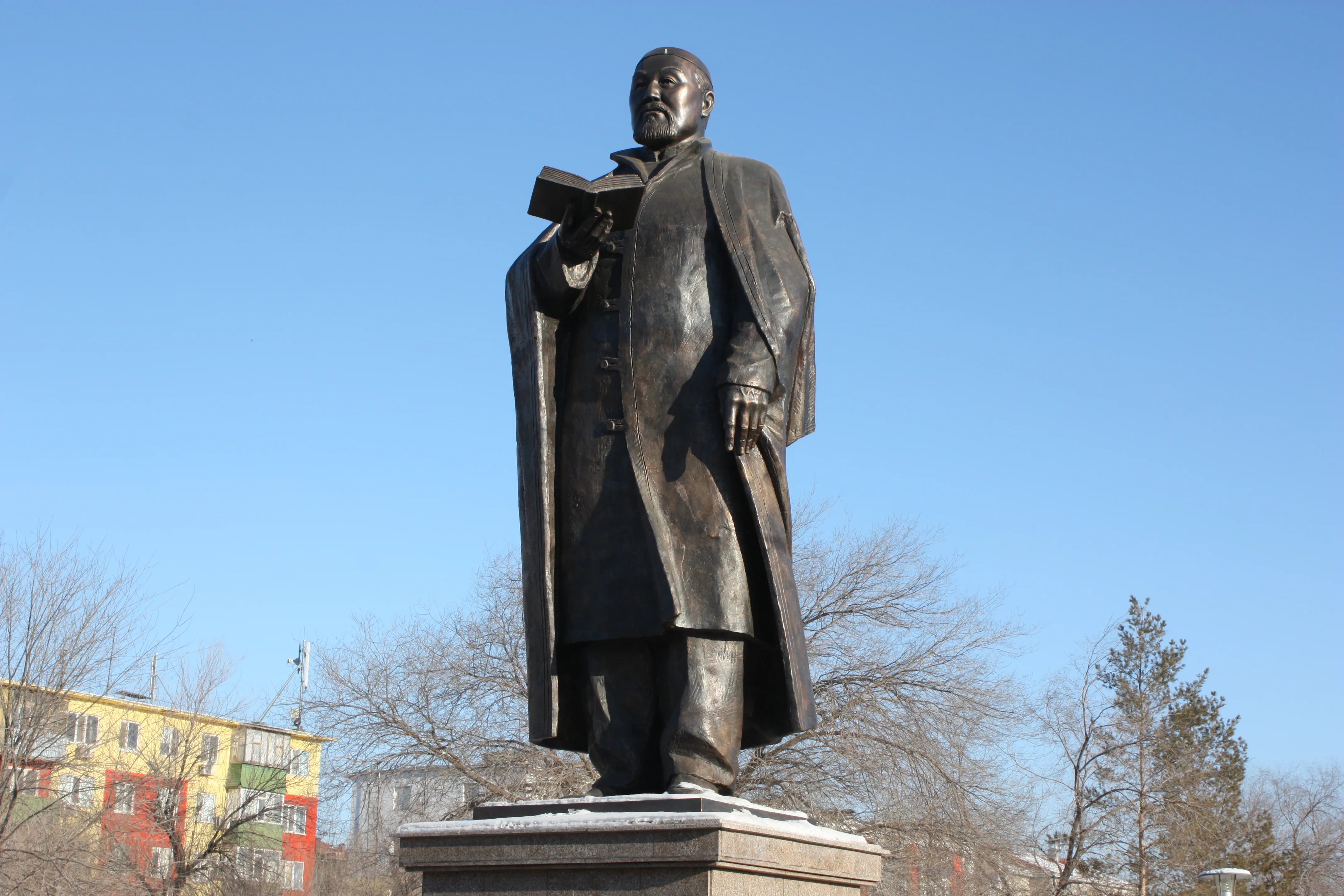 Monument to Abai Qunanbaiuly