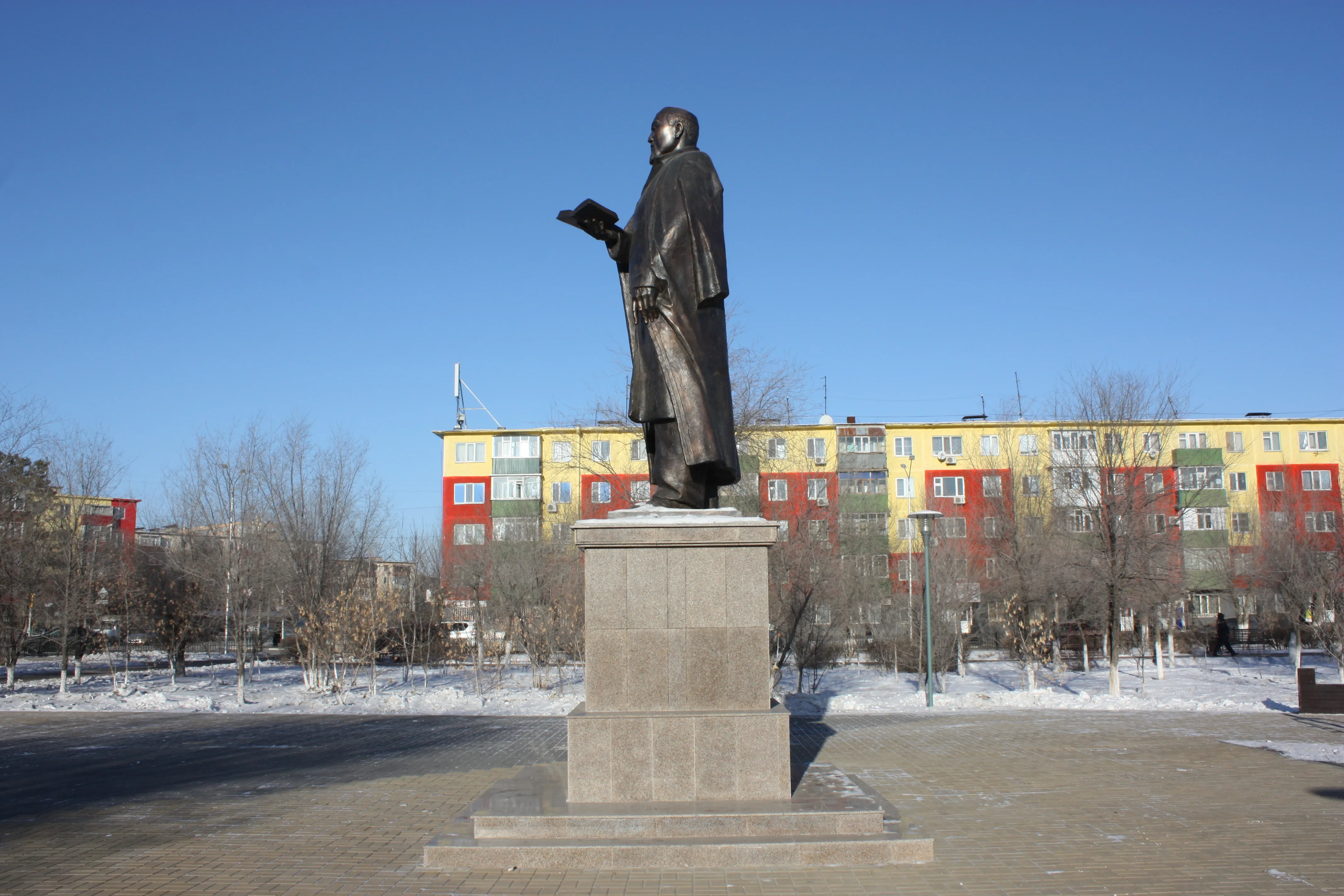 Monument to Abai Qunanbaiuly