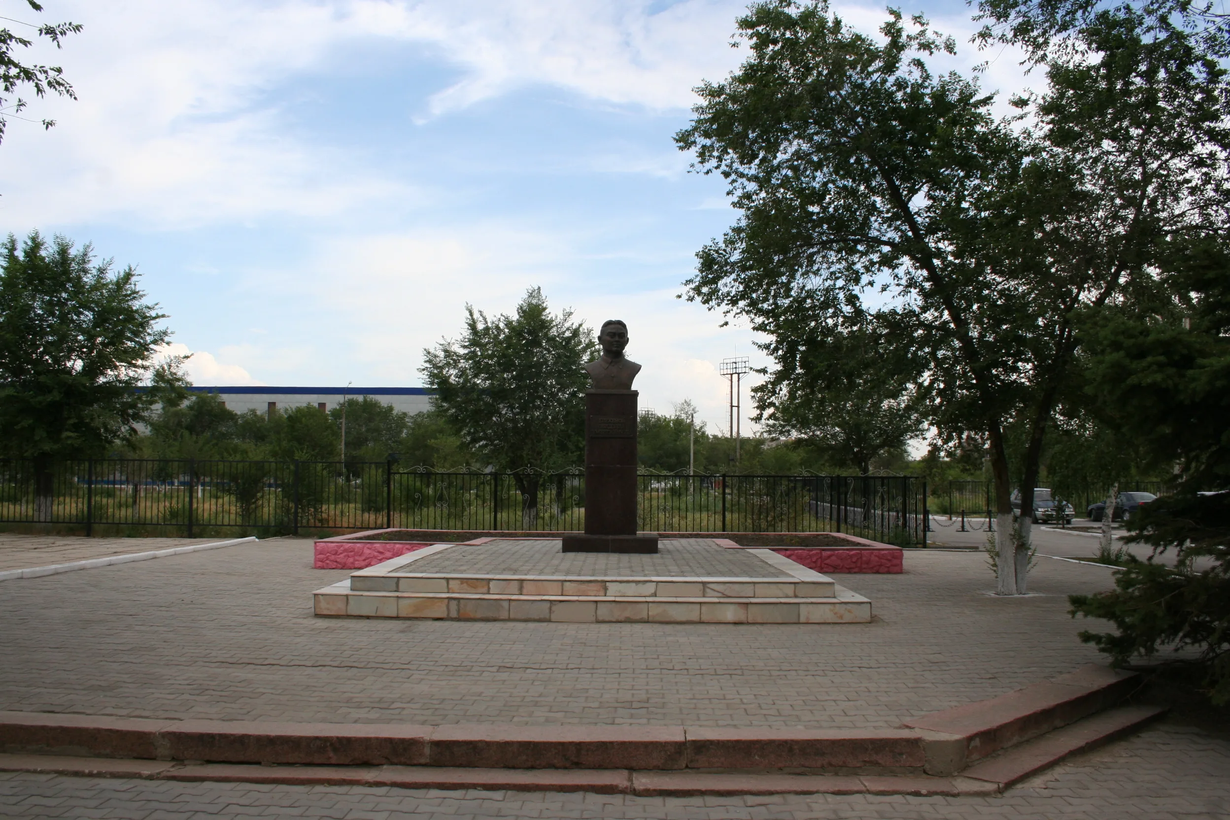 Monument-Bust of Abidolla Biekenov